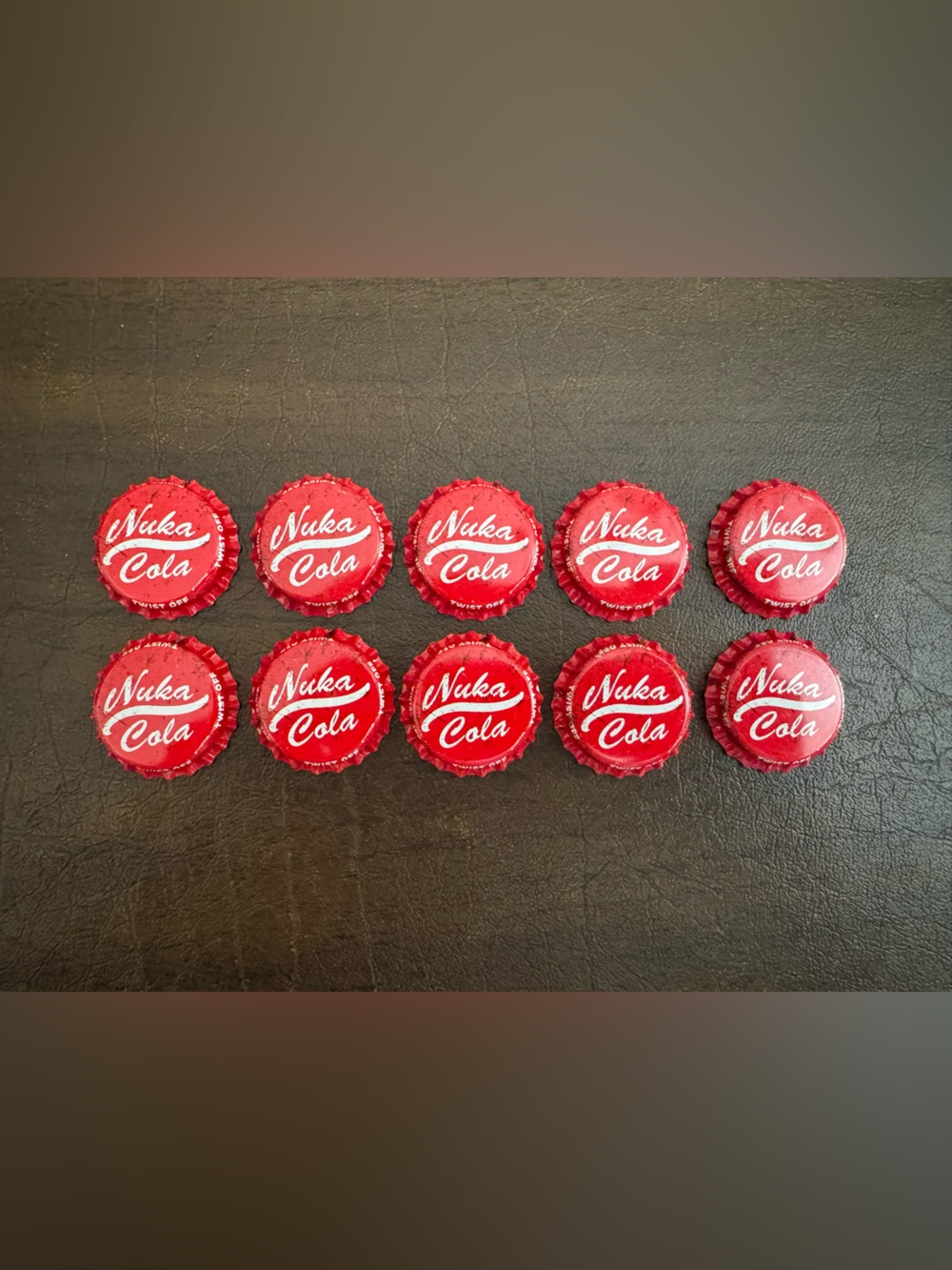 Fallout - Nuka Cola Bottle Caps (Authentic)